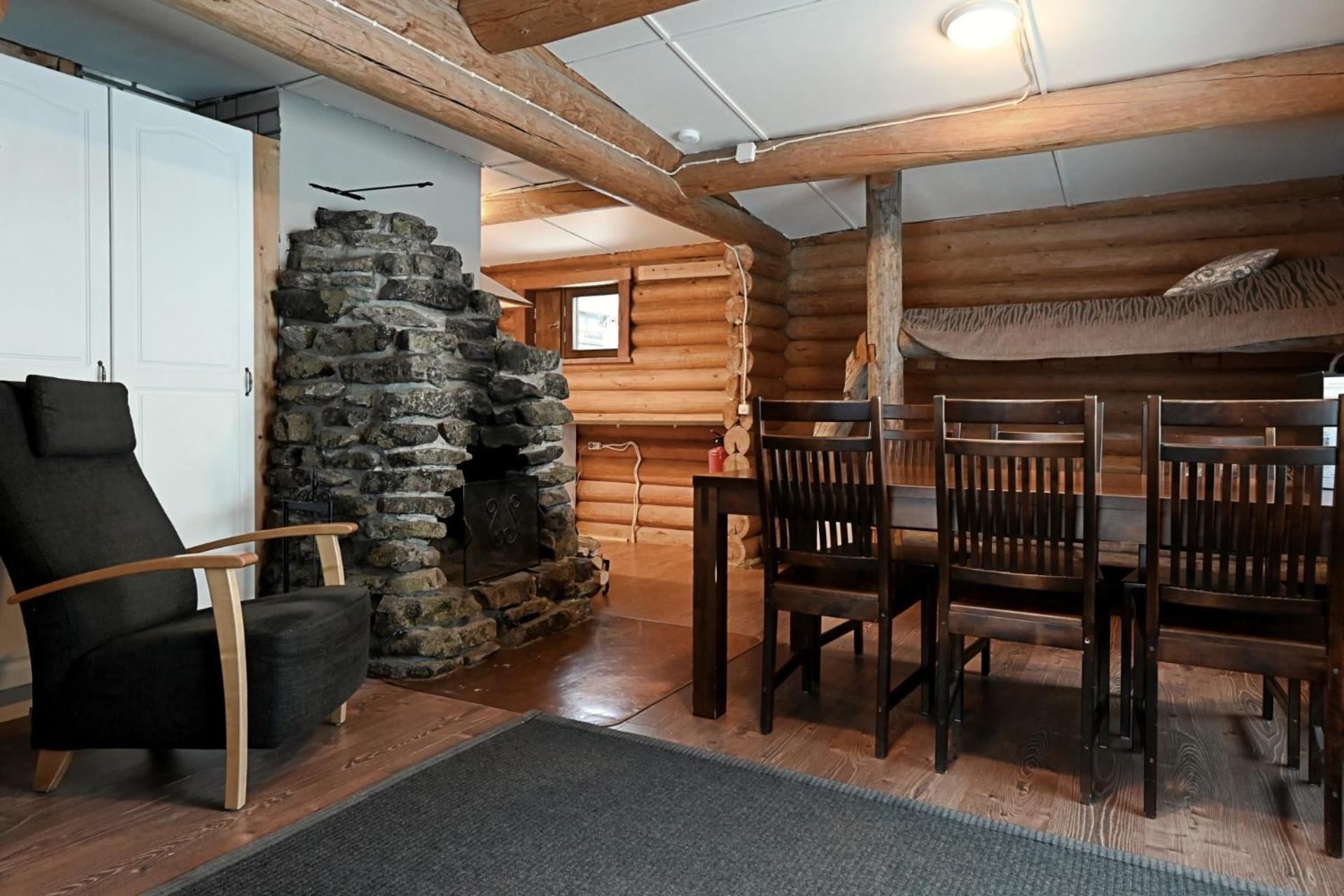 Classic Log Cabin Ski-In Ski-Out Levi Zimmer foto